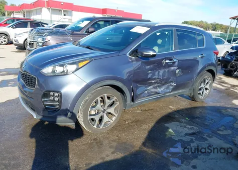 2017 Kia Sportage Sx Turbo from USA, damaged, VIN KNDPR3A66H7075586
